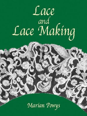 cover image of Lace and Lace Making